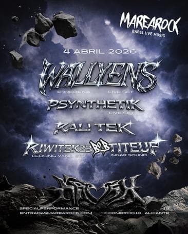 alt_im: KRUSH: WALLYENS + PSYNTHETIK + KALI TEK + KIWITEK23 + TITEUP